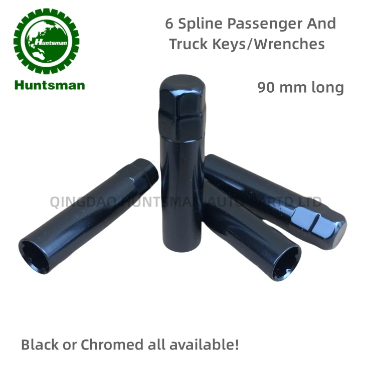 6 pwen Spline Lug nwa kle